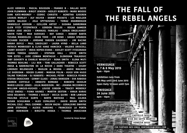 Vanja Karas, The Fall of the Rebel Angel' 56th Venice Biennale