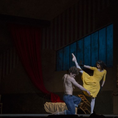 LE JEUNE HOMME ET LA MORT – THE YOUNG MAN AND DEATH, London Coliseum, Kings of the Dance,  Ivan Vasiliev, principal dancer with the American Ballet Theatre, previously the principal dancer with the Bolshoi Ballet, Svetlana Lunkina, prima ballerina of the Bolshoi Ballet, Roberto Bolle, American Ballet Theatre, Marcello Gomez, Denis Matvienko, and Leonid Sarafanov. Photos © Vanja Karas March 2014