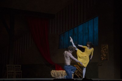 LE JEUNE HOMME ET LA MORT – THE YOUNG MAN AND DEATH, London Coliseum, Kings of the Dance,  Ivan Vasiliev, principal dancer with the American Ballet Theatre, previously the principal dancer with the Bolshoi Ballet, Svetlana Lunkina, prima ballerina of the Bolshoi Ballet, Roberto Bolle, American Ballet Theatre, Marcello Gomez, Denis Matvienko, and Leonid Sarafanov. Photos © Vanja Karas March 2014