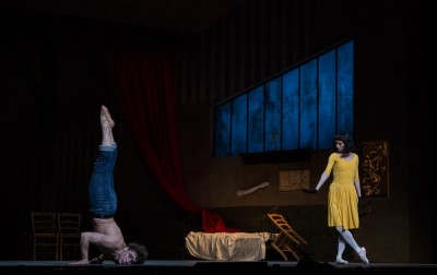 LE JEUNE HOMME ET LA MORT – THE YOUNG MAN AND DEATH, London Coliseum, Kings of the Dance,  Ivan Vasiliev, principal dancer with the American Ballet Theatre, previously the principal dancer with the Bolshoi Ballet, Svetlana Lunkina, prima ballerina of the Bolshoi Ballet, Roberto Bolle, American Ballet Theatre, Marcello Gomez, Denis Matvienko, and Leonid Sarafanov. Photos © Vanja Karas March 2014
